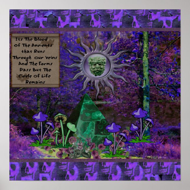 Poster Sangue Dos Antigos (Frente)