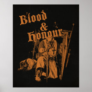 Poster Sangue e Honra - MetalCore
