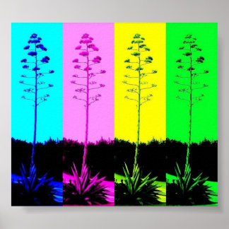 Póster Sangue multicolores inspirados