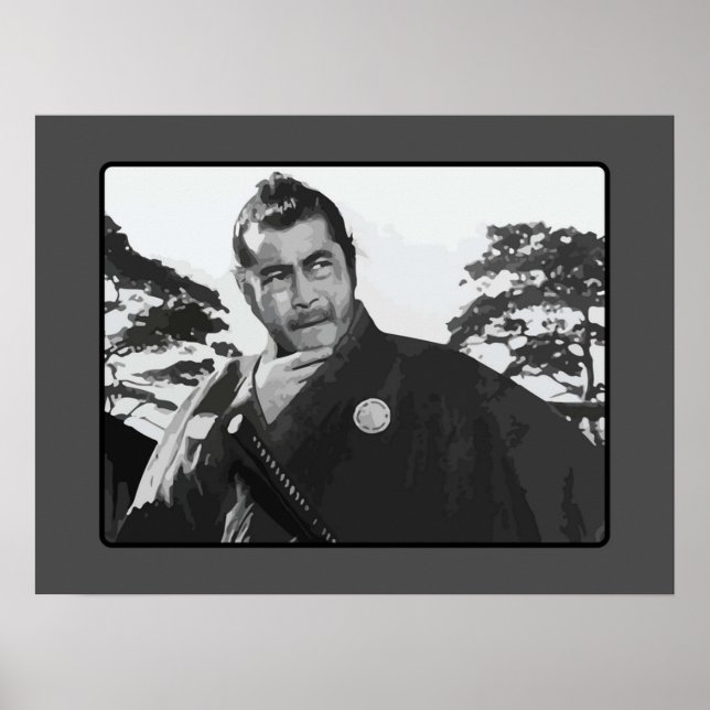 Poster Sanjuro Yojimbo Toshiro Mifune (Frente)