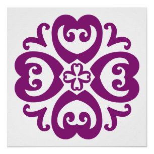 Póster Sankofa Adinkra Mandala - Patrimônio Africano