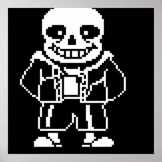 Poster Sans Undertale