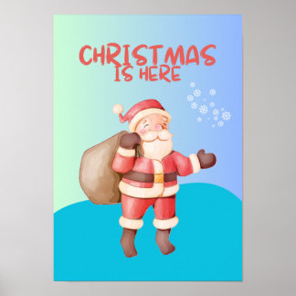 Poster Santa Claus Magic traz o Natal à vida com o