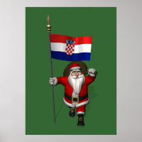 Santa Claus Visitando a Croácia