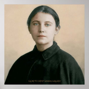 POSTER SANTA GEMMA GALGANI