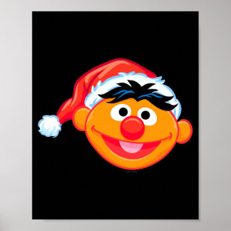Poster Santa Hat Ernie 