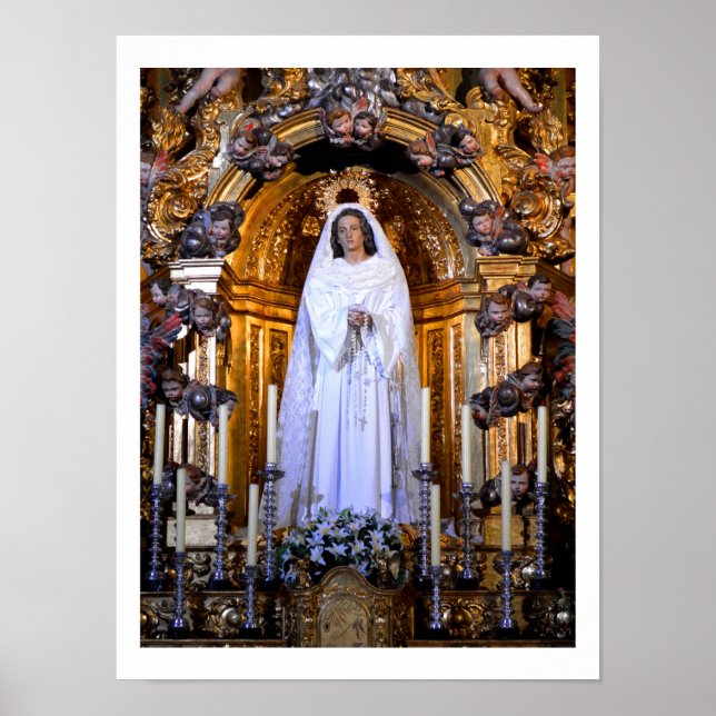 Póster Santa Mãe Maria (Frente)