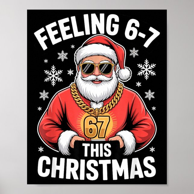 Poster Santa Meme For Kids Feeling 67 At Holiday Family E (Frente)