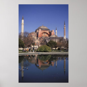 Póster Santa Sofia, Istambul, Turquia