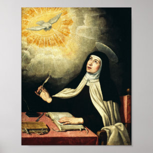 Poster Santa Teresa de Ávila