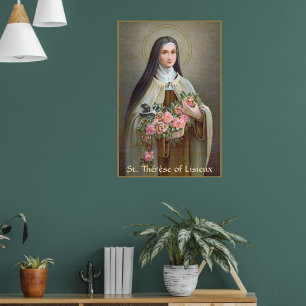 Poster Santa Teresa de Lisieux a Pequena Flor (BJE 01)