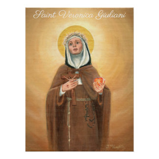 Póster Santa Verônica Giuliani, Cartaz