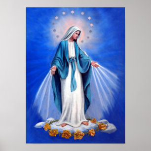 Poster Santa Virgem Maria, mãe de Deus modelo