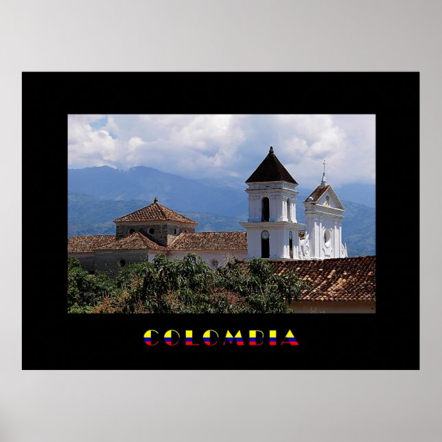 Poster Santafe Antioquia Colombia (Frente)