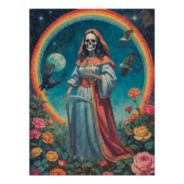 Póster Santisima muerte