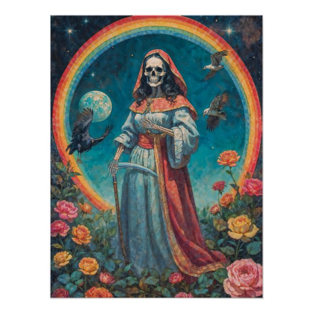 Póster Santisima muerte (Frente)