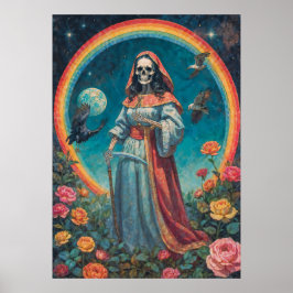 Poster Santisima muerte