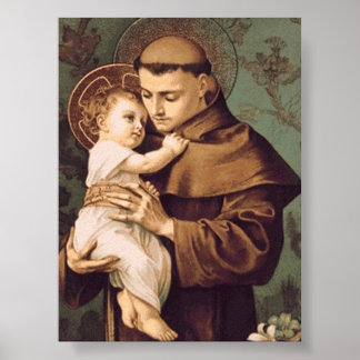 Poster Santo António de Pádua