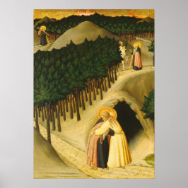 Poster Santo António - Sano di Pietro Cartaz de Arte Refi