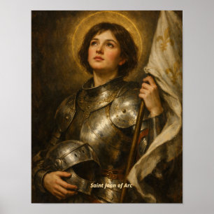 Poster Santo Arte da Joana d'Arc - Heroína da França