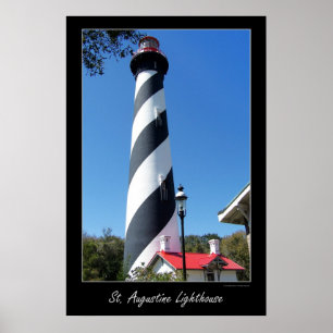 Poster Santo Augustin Florida Lighthouse