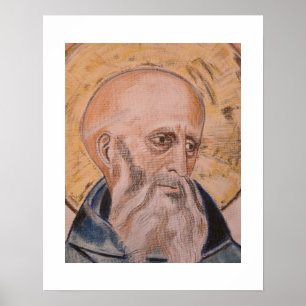 Poster Santo Benedito de Núrsia