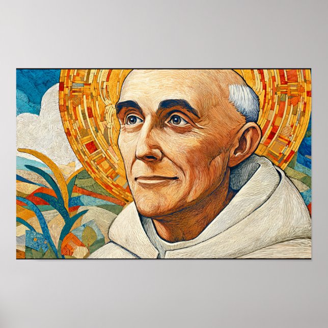 Poster Santo Bruno de Colônia (Frente)