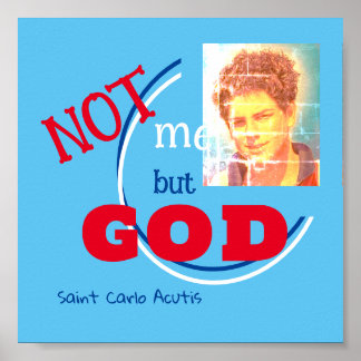 Poster Santo Carlo Acutis