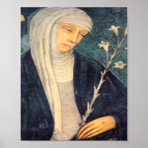 Poster Santo Catherine Of Siena