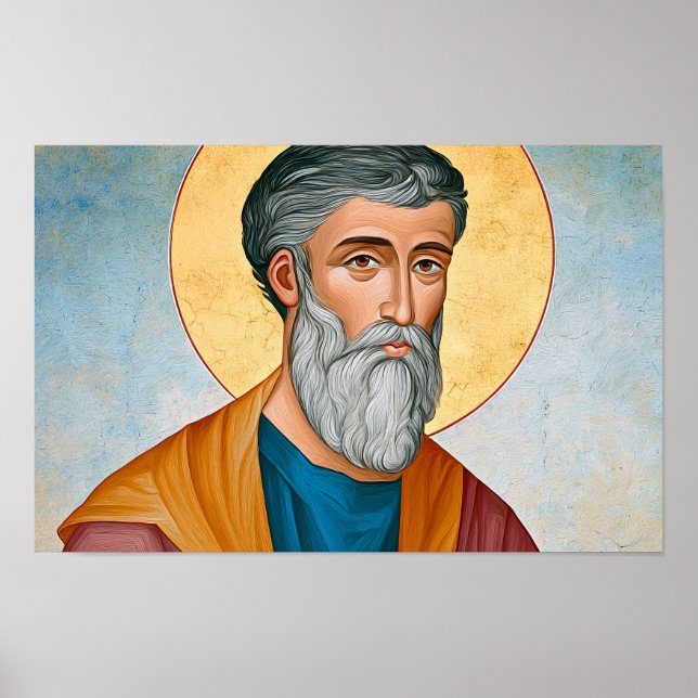 Poster Santo Cirilo de Jerusalém: Professor da Verdade (Frente)