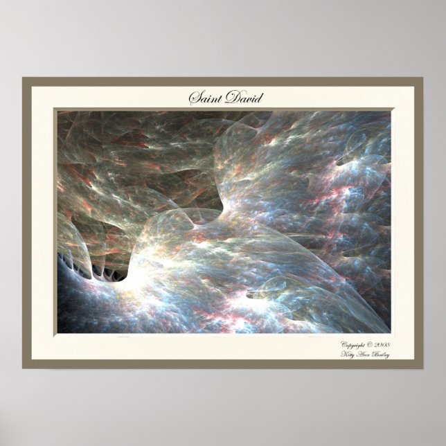 Póster Santo David (Frente)