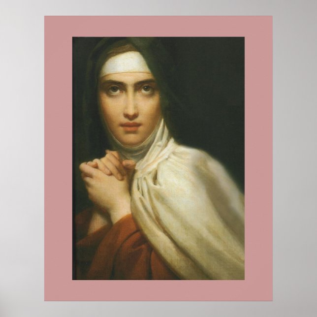 Poster santo de avila 24 x 30 (Frente)