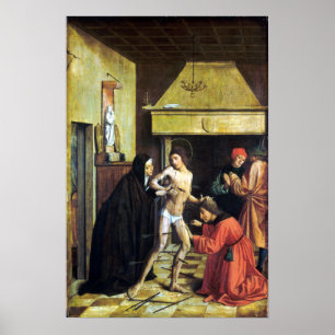 Poster Santo de José Lieferinxe Sebastian Cured por Iren