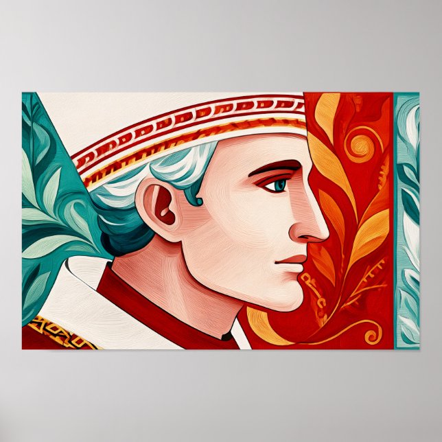 Poster Santo Denis em Fé e Força (Frente)