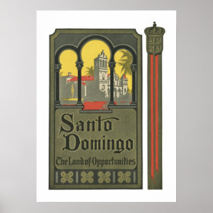 Póster Santo Domingo (canvas)