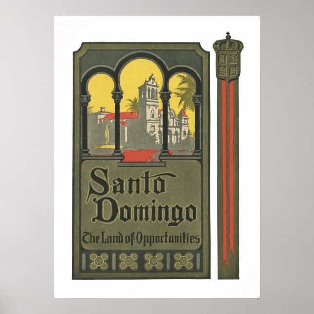 Póster Santo Domingo (canvas) (Frente)