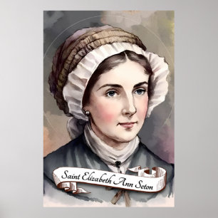 Poster Santo Elizabeth Ann Seton