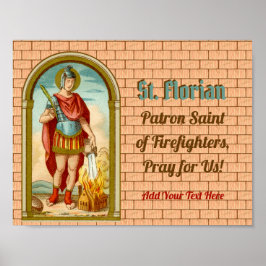 Poster Santo Floriano de Lorch (BK 32) Cartaz 1