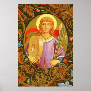 Póster Santo Floriano de Lorch (PM 03) Cartaz 2