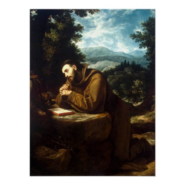 Póster Santo Francis de Assisi (Frente)