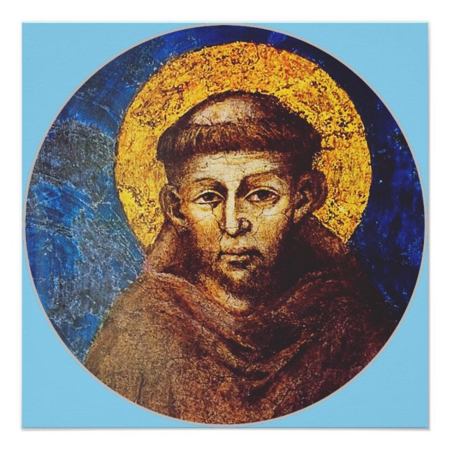 Póster Santo Francisco de Assis O Cântico da Criação (Frente)