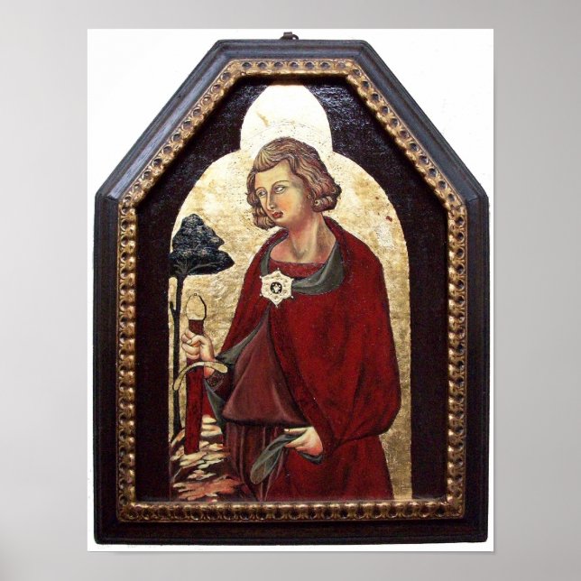 PÓSTER SANTO GALGANO / LENDA DA ESPADA NA ROCHA (Frente)