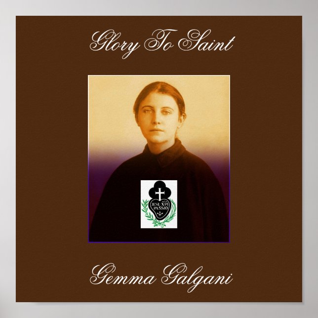 POSTER SANTO GEMMA (Frente)
