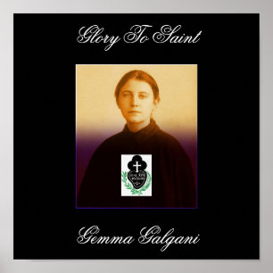 POSTER SANTO GEMMA