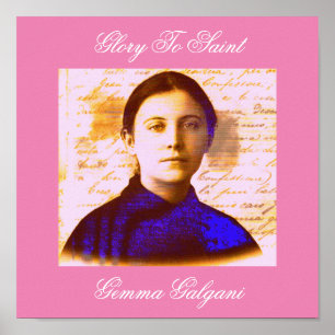 POSTER SANTO GEMMA