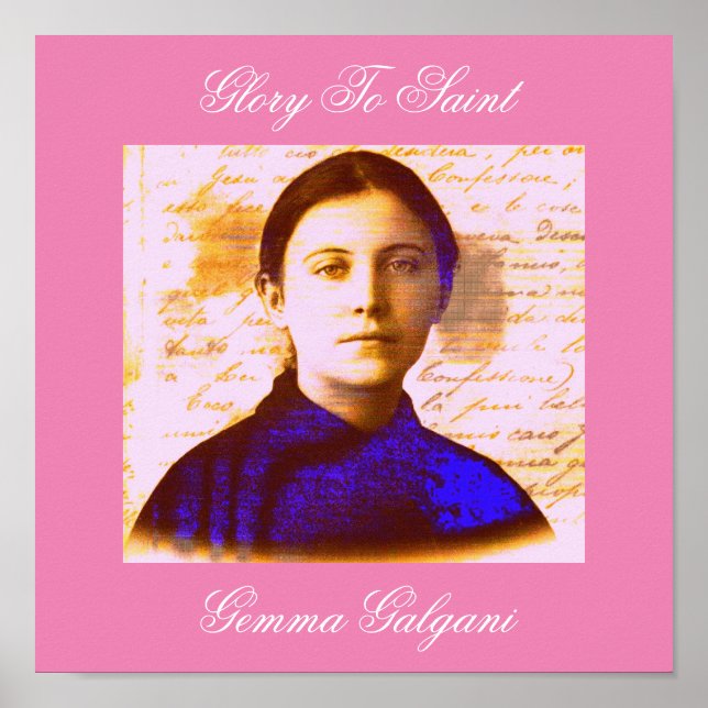 POSTER SANTO GEMMA (Frente)