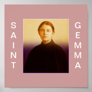 PÓSTER SANTO GEMMA