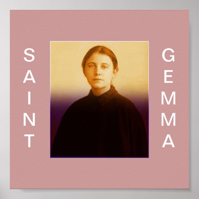 PÓSTER SANTO GEMMA (Frente)