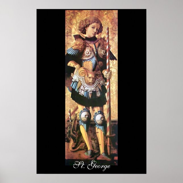 PÓSTER SANTO GEORGE E DRAGON (Frente)