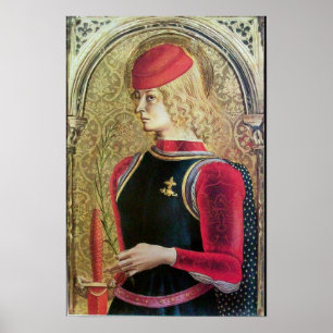 PÓSTER SANTO GEORGE PORTRAIT